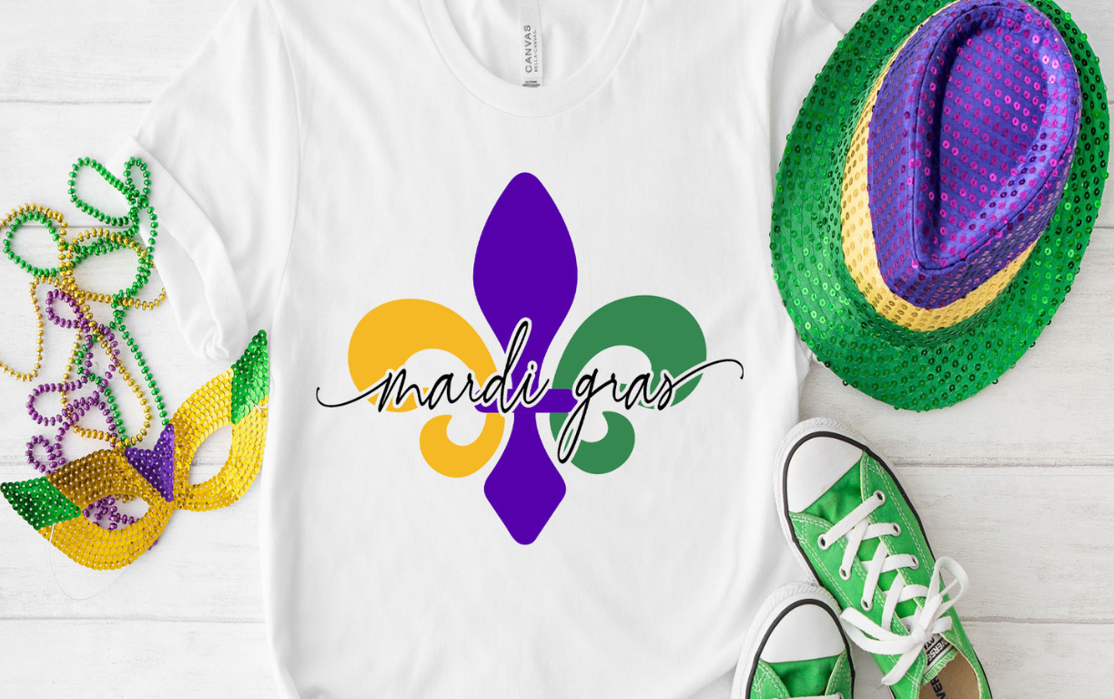 MARDI GRAS GRAPHIC TEES & SWEATSHIRTS