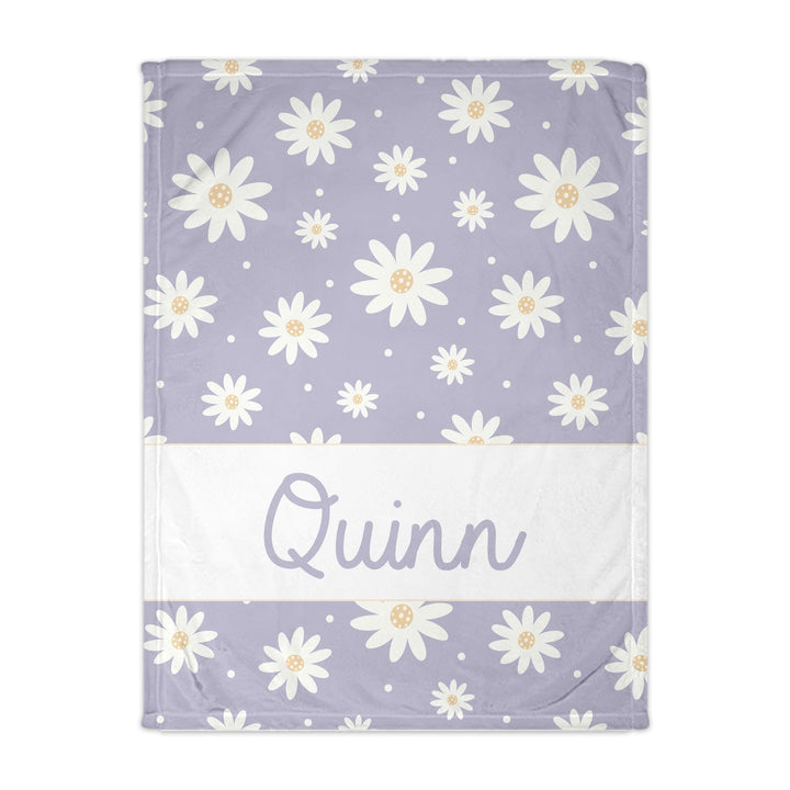 Loving Lavender Personalized Blanket