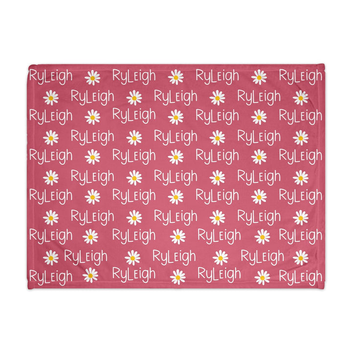 Personalized Daisy Blanket| 3 sizes