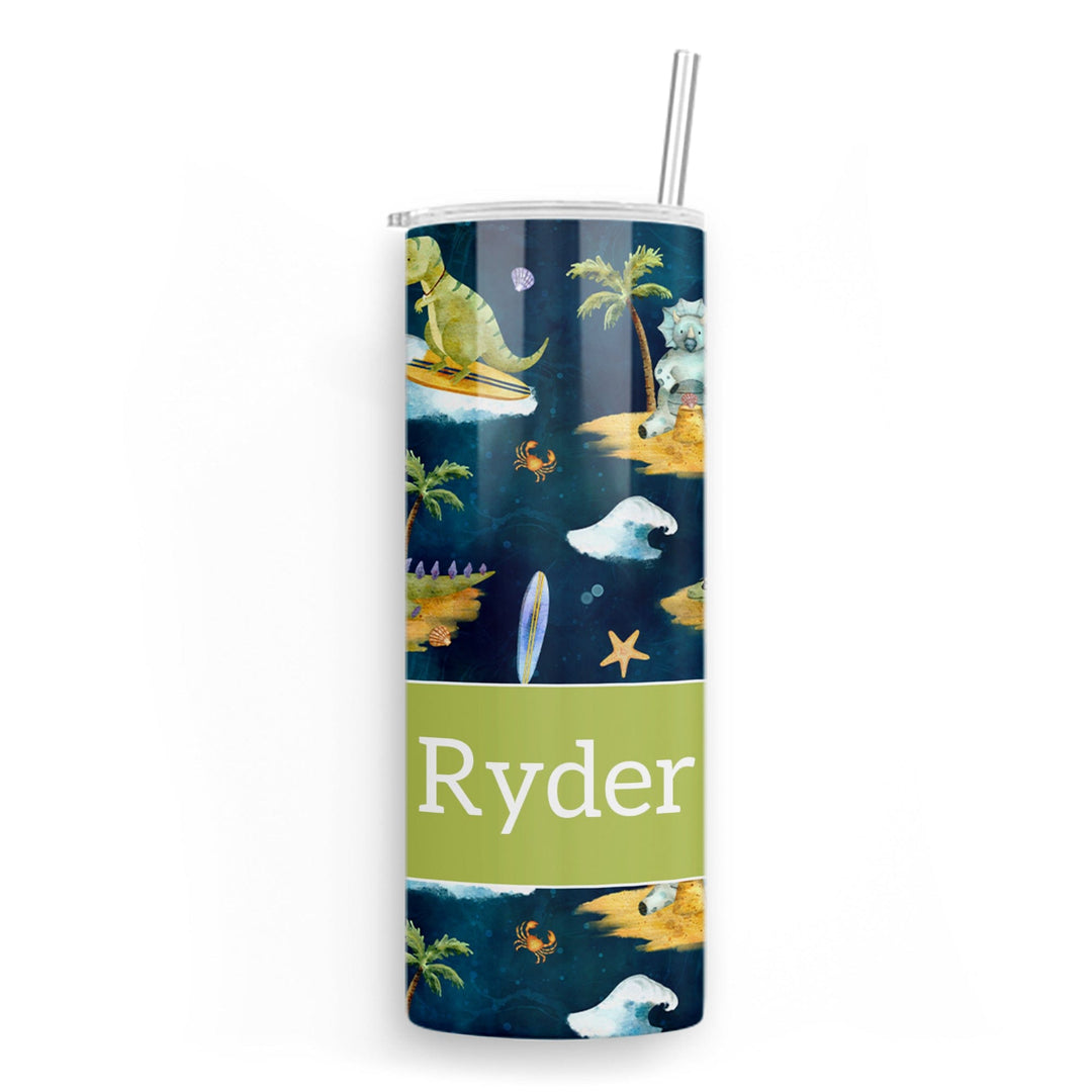 Dinosaurs Personalized 20oz Tumbler