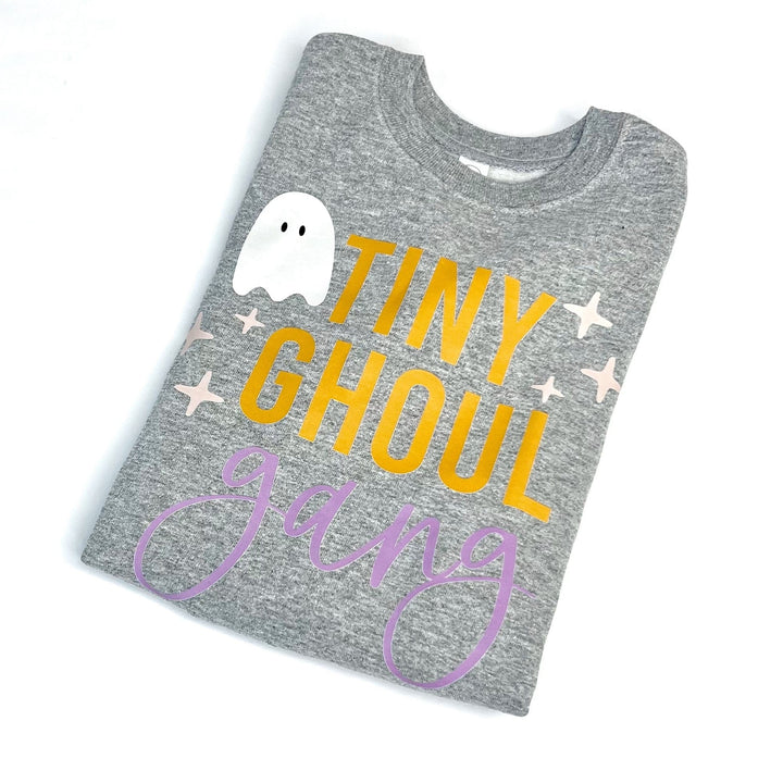 Kids Tiny Ghoul Girl Halloween Shirt | 2 Styles| 2T-14/16