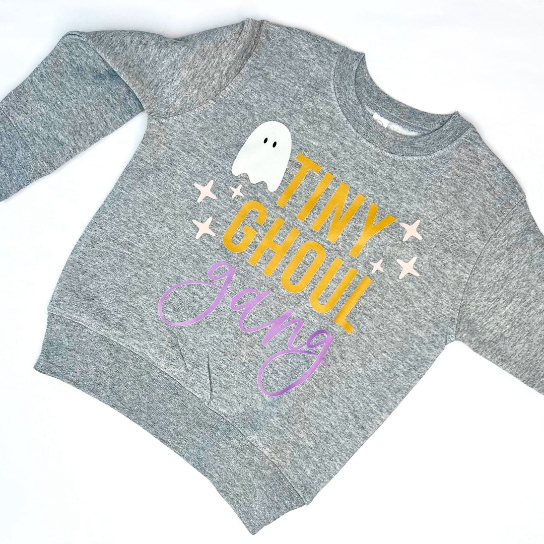 Kids Tiny Ghoul Girl Halloween Shirt | 2 Styles| 2T-14/16