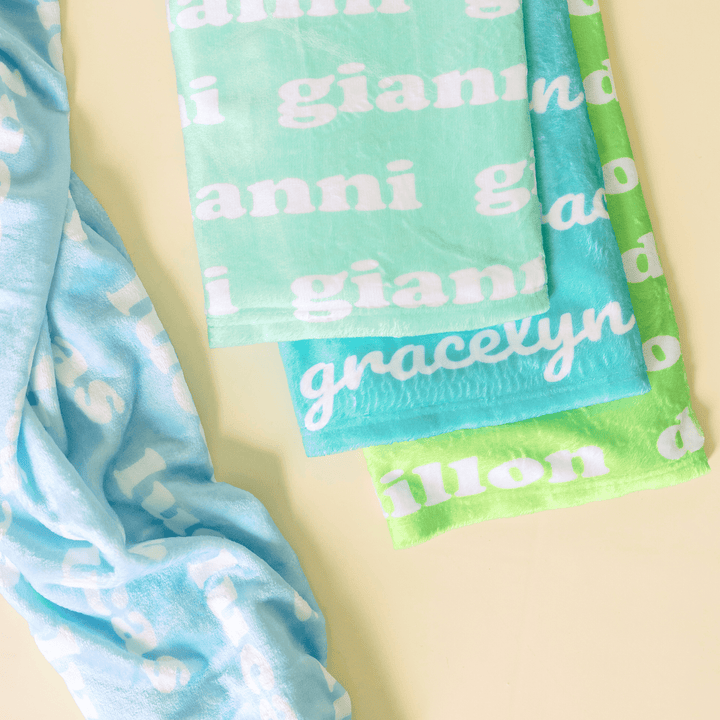 Seaside Dreams Personalized Blanket