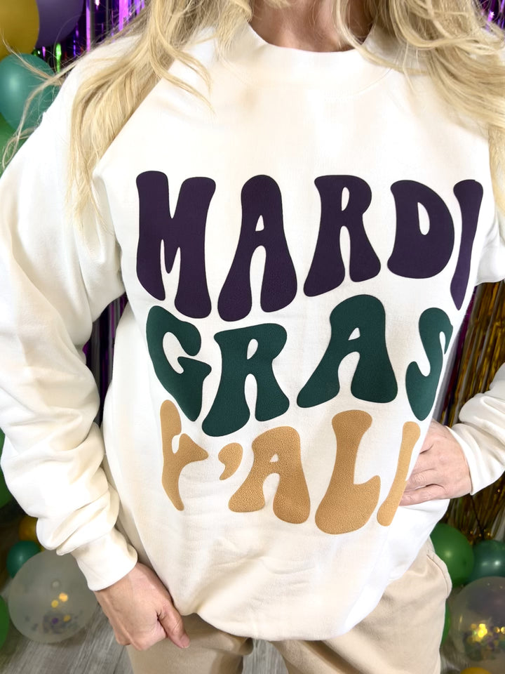 Mardi Gras Y'all Sweatshirt